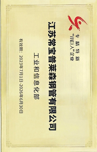 1、國家專精特新小巨人企業(yè)2023（常寶普萊森）_副本.jpg
